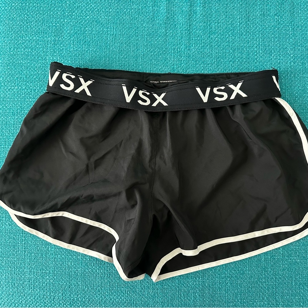 Victoria’s Secret VSX Player Women's Black Athletic Running Shorts
